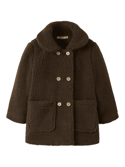 Hovedbilde Nalo Loose Long  Jacket - Dark Earth