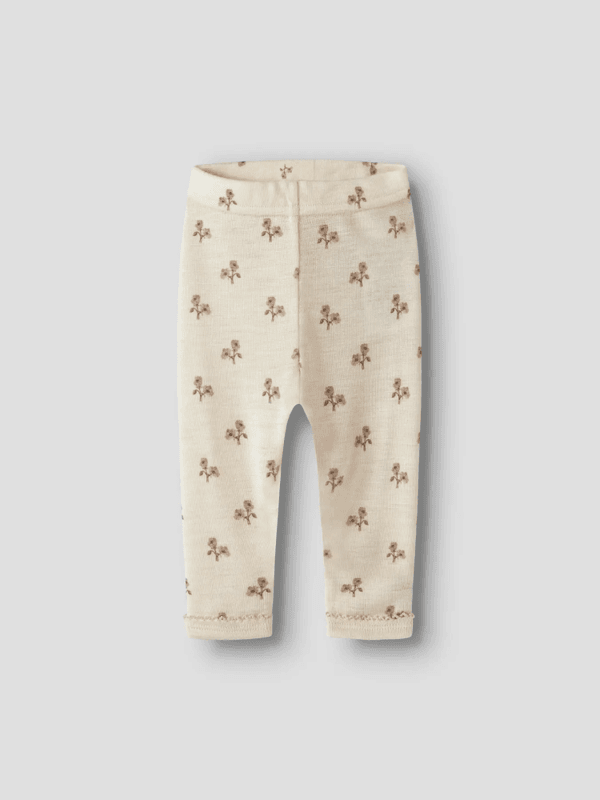 Nalu Wo/Mo Slim Leggings - Turtledove Flower