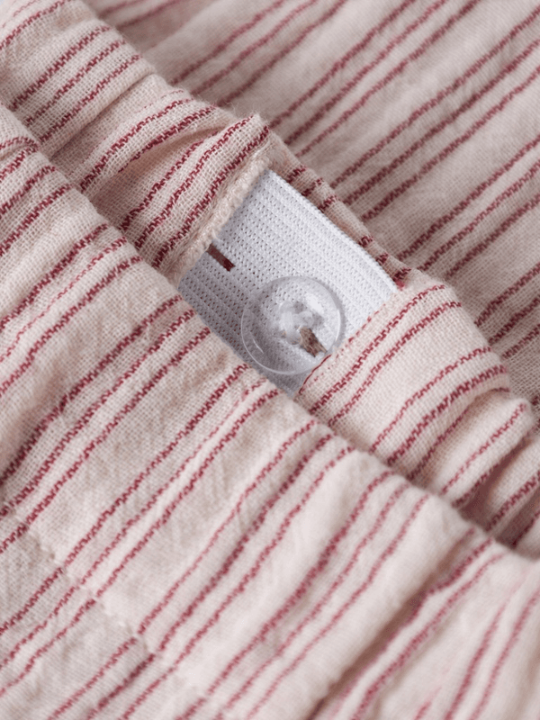 Sage Pyjamas - Turteldove/Biking Red
