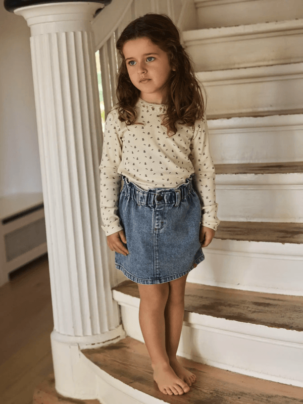 Karole Dnm Skirt - Medium Blue Denim