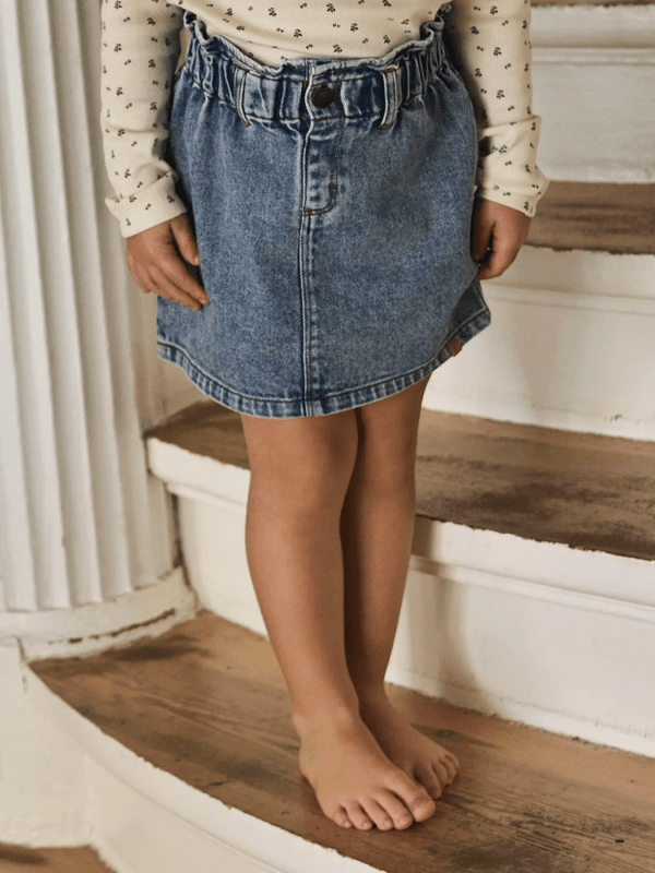 Karole Dnm Skirt - Medium Blue Denim